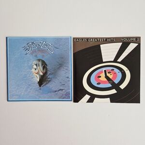 Eagles CDs Lot of 2 Their Greatest Hits/Greatest Hits Vol 2 Used Good